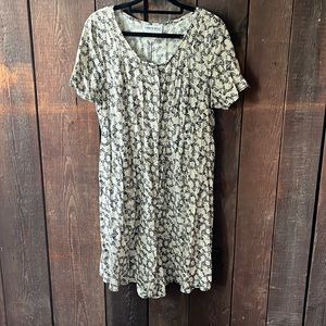 Wide leg vintage sunflower romper